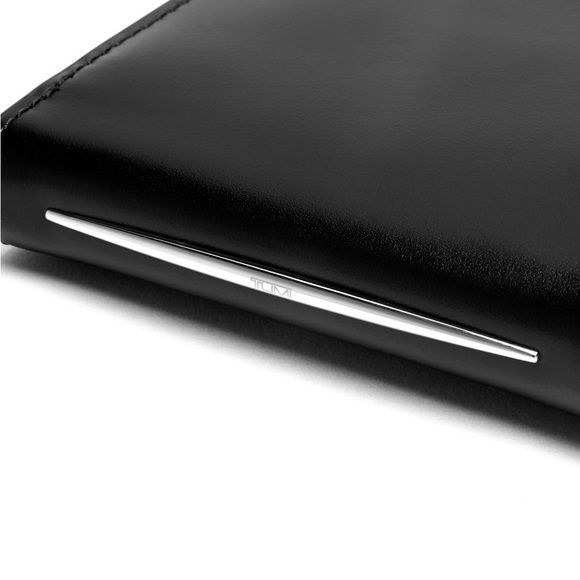 TUMI Double bifold black men’s wallet - Picture 11 of 13